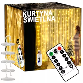    Lampade a ghirlanda LED LIGHT CURTAIN per la finestra del ghiacciolo