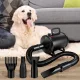  Asciugacapelli per cani Grooming Blaster Spazzaneve con 4 ugelli a basso rumore