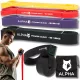  Un set di fasce per esercizi Alpha PB-01