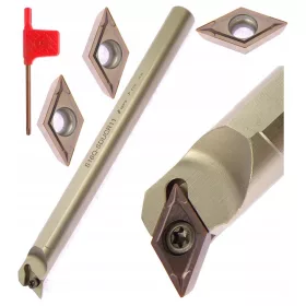   Coltello girevole SH FI 16 S16Q SDUCR 11 1 pezzo + 3× Inserto 1 pezzo SH DCMT 11T304-SH SH5030