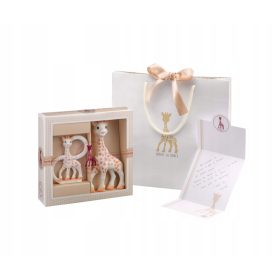    Massaggiagengive ortodontico Sophie la girafe, in gomma, sfumature di marrone e beige