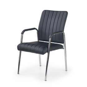  Sedia da lavoro Halmar Vigor 53x58x92 cm nera