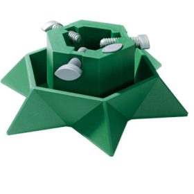  Supporto per albero di Natale STAR in plastica