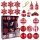  Set di palline - Palline di Natale per albero di Natale, infrangibili, 20 pz.