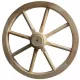  RUOTA IN LEGNO 50 CM DECORAZIONE