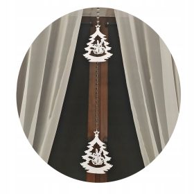    Ciondolo Ghirlanda decorativa traforata Decorazione natalizia per finestra Albero di Natale