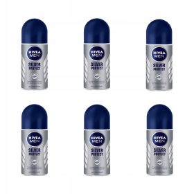   Nivea MEN Silver Protect 6 pz x 50 ml antitraspirante roll-on