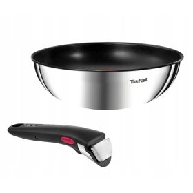 Set Wok TEFAL Ingenio Emotion + Manico Universale, 2 Pezzi