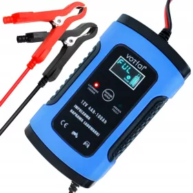    RADDRIZZATORE DA AUTO PER BATTERIA 12V 24V CARICABATTERIE DA AUTO LCD