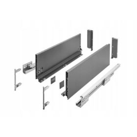    Cassetto GTV, frontale grigio, 40 x 50 x 16,7 cm, carico massimo: 40 kg