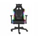 Sedia da gaming Genesis Trit 600 RGB, tessuto nero