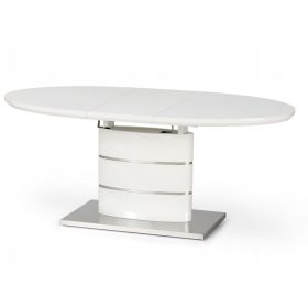   Tavolo allungabile ovale Halmar Aspen 140 x 90 x 76 cm bianco