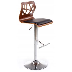  Sgabello Halmar, nero, 87 cm, legno