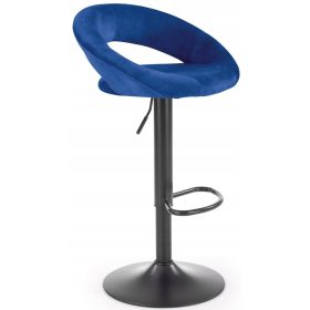  Sgabello Halmar, tonalità del blu, tessuto 100 cm