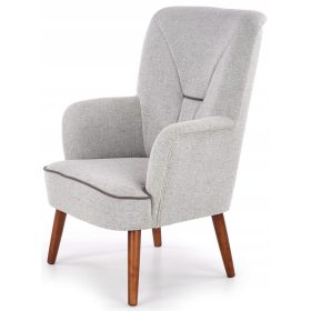 Poltroncina tradizionale Halmar, sfumature di grigio