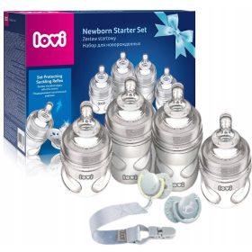  LOVI STARTER SET BOTTIGLIE, ciucci, BABY SHOWER