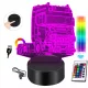  GADGET LAMPADA LED 3D PER AUTISTA TIRA TIR TRUCK CAMION
