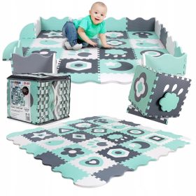    Puzzle EDUCATIVO MAT XXL Box da 151x151 cm di spessore Elementi PIEGHEVOLI