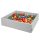  Piscina con palline KiddyMoon 120 x 120 x 30 cm