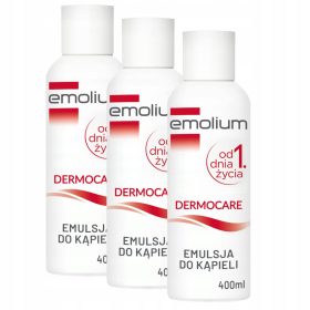   Emolium Dermocare Emulsione da Bagno 400 ml - Ideale per Pelli Sensibili