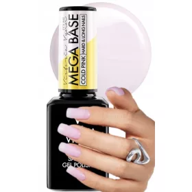    VICTORIA VYNN MEGA BASE BUILDING BASE IBRIDA GLITTER - ROSA FREDDO 15 ml