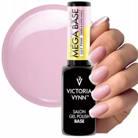   VICTORIA VYNN MEGA BASE BASE IBRIDA COSTRUZIONE - ROSA GIGLIO 8 ml
