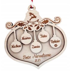  Pallina decorata 10 cm 1 pz.