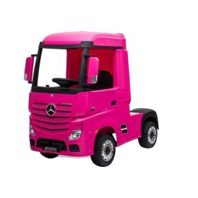    AUTO A BATTERIA MERCEDES ACTROS CAMION PER BAMBINI 4X4 LED TELECOMANDO