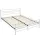  TecTake 1 letto matrimoniale in metallo 140x200 bianco