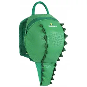    Zaino asilo monocomparto LittleLife per ragazzi e ragazze Sfumature di verde
