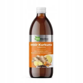    EkaMedica Juice Ginger Curcuma con piperina senza conservanti 500ml