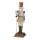  Soldato di Natale bianco Statuina 31 cm HOLY TIME VILLA ITALIA