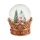  Palla natalizia in vetro con carillon, altezza 14 cm, HOLY TIME VILLA ITALIA