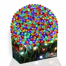    LUCI PER ALBERO DI NATALE 300 LED ESTERNO/INTERNO MULTICOLOR