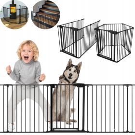    Barriera per porte, caminetti, scale Mark Adler avvitata nera