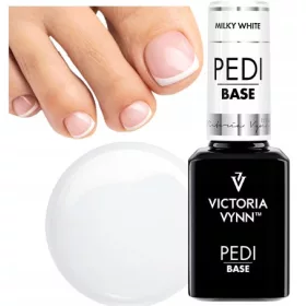    VICTORIA VYNN PEDI BASE MILKY BASE IBRIDA PER PEDICURE BIANCO LATTE 15ml