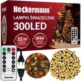    Luci dell'albero di Natale Heckermann all'interno di 34 m 201 - 300 luci