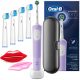 Set spazzolino elettrico Oral-B Vitality Pro D103 scatola viola