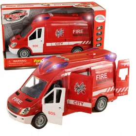    Auto interattiva per camion dei vigili del fuoco Guida del camion dei pompieri