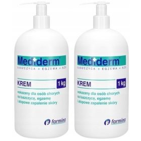   Mediderm Crema Corpo per Psoriasi, Eczema e Dermatite Atopica 2x1kg