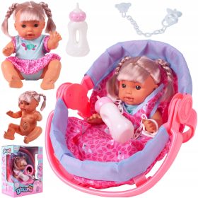    Bambola interattiva nel marsupio MalPlay 107070 Dollys 28 cm