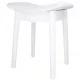  SGABELLO, SGABELLO, POOF POLTRONA BIANCO