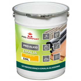   PRO ALKID Smalto Alchidico a rapida essiccazione 10l Giallo RAL 1023