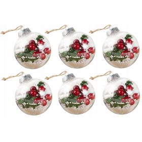  Pallina liscia 10 cm 6 pz.