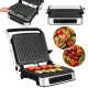  Zeegma Chef 2100W Silver Grill elettrico a contatto