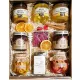 CESTO CONFEZIONE REGALO MARMELLATA TÈ AL LIMONE MIELE CIOCCOLATO