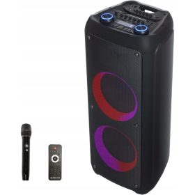    Altoparlante Bluetooth Portatile Karaoke Power Audio Manta KRIOS 350W 12"