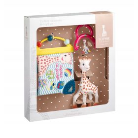    Sophie la girafe sonaglio massaggiagengive in gomma, caucciù, plastica, tessuto nei toni del marrone e del beige