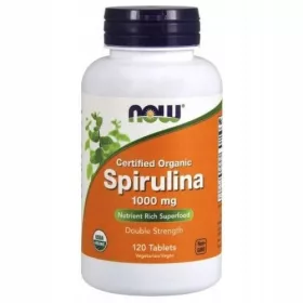  Spirulina Now Food compresse 120 pz