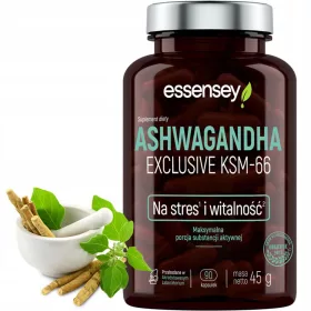   Integratore di Ashwagandha KSM-66 Essensey: Efficacia e Benessere